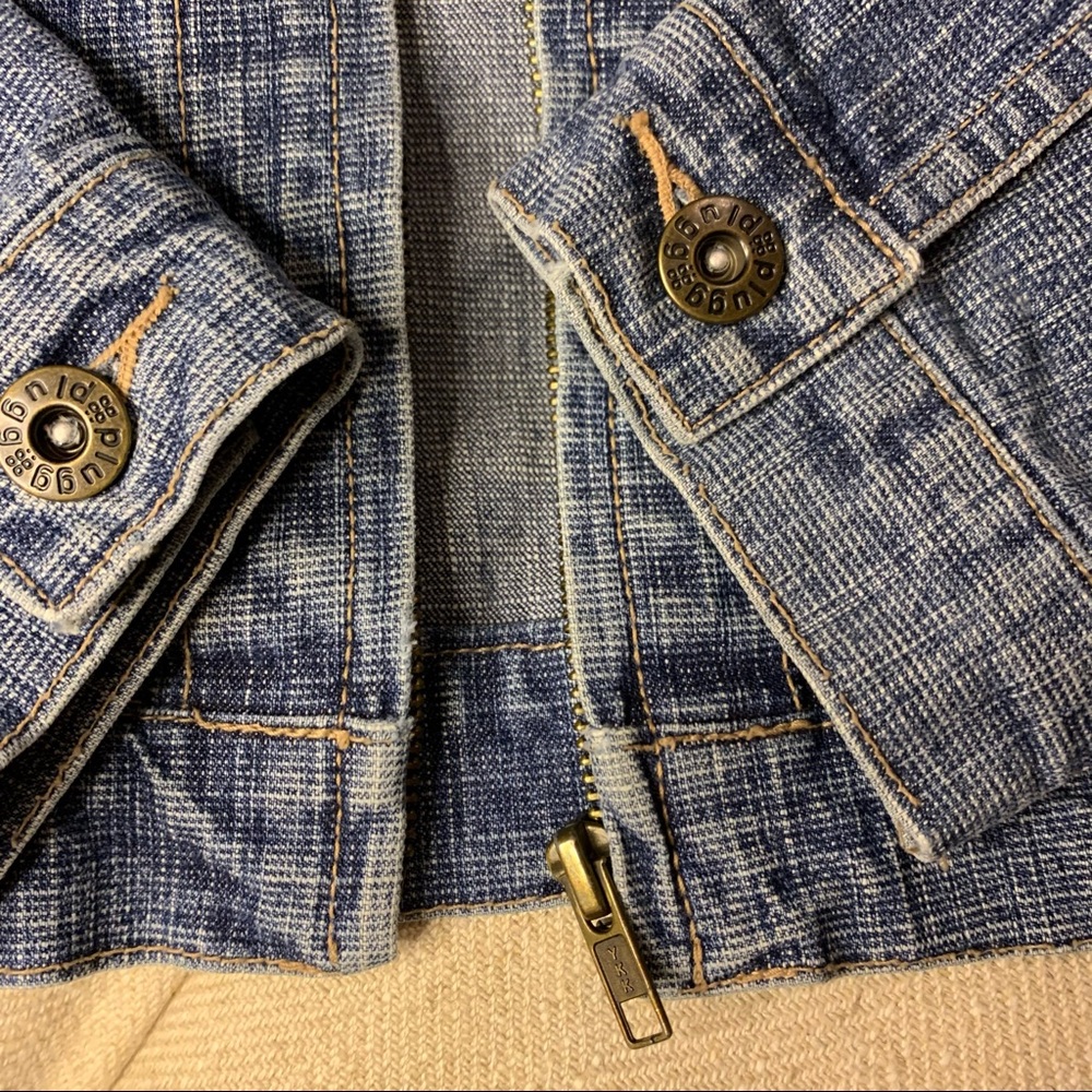 Plugg Jean Jacket Denim Medium - image 5